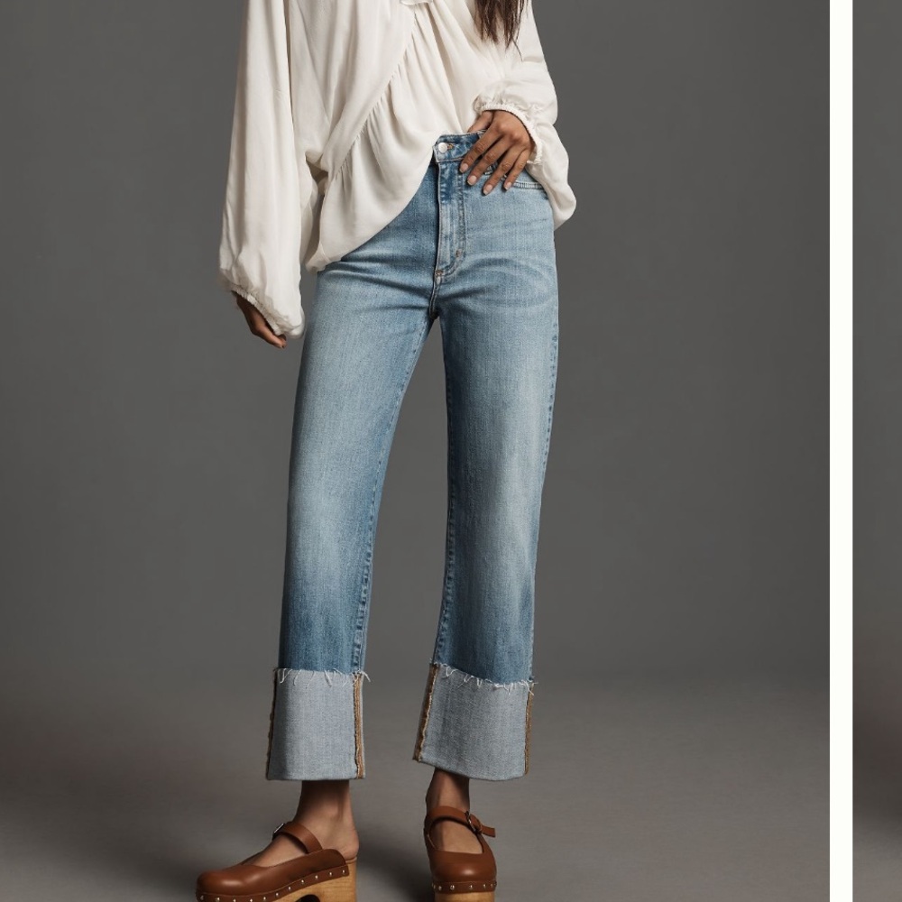 1822 Denim Taylor Blue Jeans Skinny Ankle SZ 6W